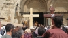 Mii de pelerini au mers la Ierusalim pentru a reface Drumul Crucii, parcurs de Hristos înainte de a fi răstignit