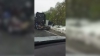 Trafic ÎNGREUNAT spre Leuşeni. Un tir a derapat şi a ieşit de pe şosea (VIDEO)