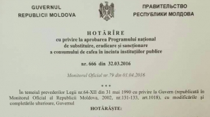 Te trezești dimineața cu asta în față. Ce faci? Cafeaua va fi interzisă în instituţiile publice (FOTO)