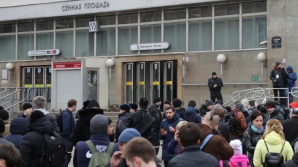 ALERTĂ CU BOMBĂ la staţia de metrou din Sankt Petersburg unde ieri a avut loc un atentat terorist
