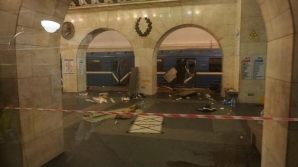 Rusia, zguduită de un atentat terorist. Morţi şi răniţi în urma unei explozii produse în metroul din Sankt Petersburg