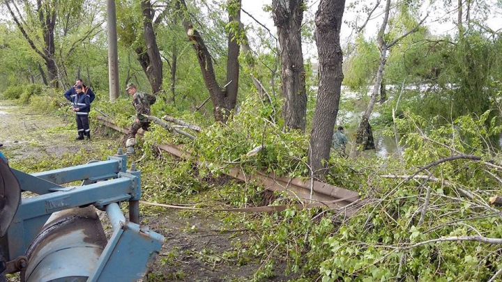 Situaţia la ORA ACTUALĂ, ca urmare a NINSORILOR.  244 de sate, fără curent electric (GALERIE FOTO)