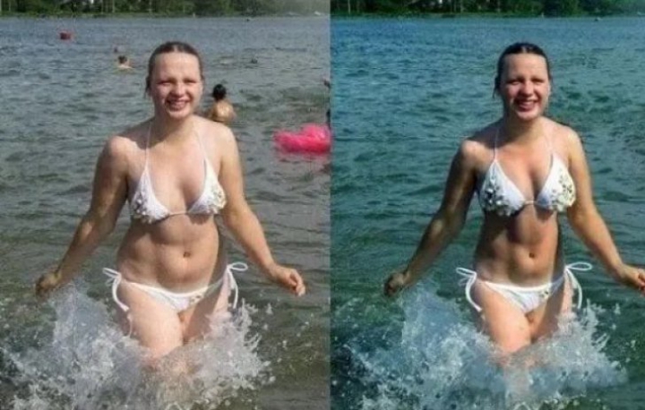 Diferenţa dintre realitate şi Photoshop e de la cer la pământ. Pe Facebook sunt ZEIŢE, dar cum arată de fapt (GALERIE FOTO)