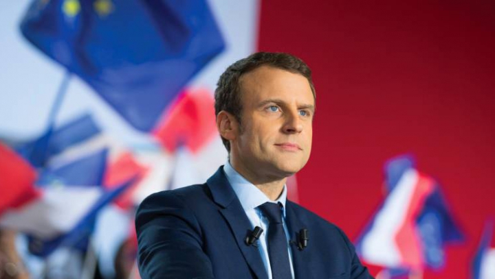 Alegeri prezidenţiale în Franţa. Emmanuel Macron, învingător în primul sondaj după turul I