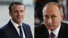 Vladimir Putin şi Emmanuel Macron, faţă-n faţă la Paris. Oficialii vor discuta despre situaţia din Siria și Ucraina