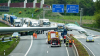 ACCIDENT în Germania: O turbină eoliană a căzut peste un camion. Circulaţia blocată până joi (FOTO/VIDEO)