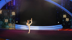 Campioană naţională la gimnastică estetică, Lidia Dormenco a fascinat juriul de la WOW Kids (VIDEO)