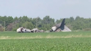 Test eşuat! O persoană a murit, iar alte cinci au fost rănite după ce un avion militar rus s-a prăbuşit