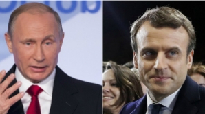 Macron şi Putin, prima discuţie telefonică. Despre ce au discutat