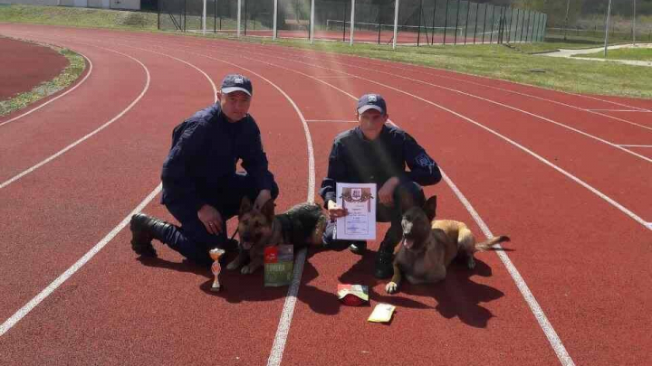 Echipele canine ale Poliției de Frontieră, premiate în Letonia