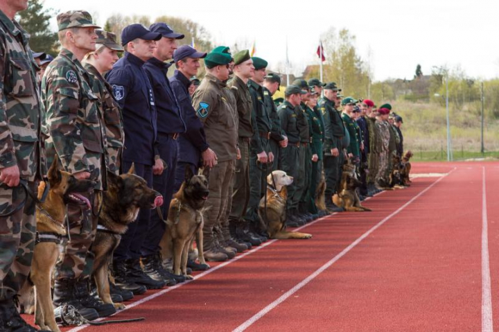 Echipele canine ale Poliției de Frontieră, premiate în Letonia