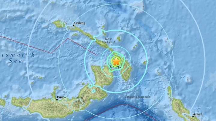 Cutremur de 6.2 grade în Papua Noua Guinee. Nu a fost emisă alertă de tsunami