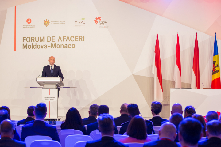 Forum economic la Chişinău. Oamenii de afaceri autohtoni şi cei din Monaco vor colabora strâns (FOTO)