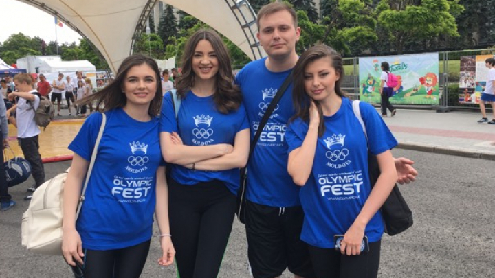 Olympic Fest la Chişinău. Jurnaliştii Publika TV, în acţiune la evenimentul sportiv din PMAN (FOTO) 