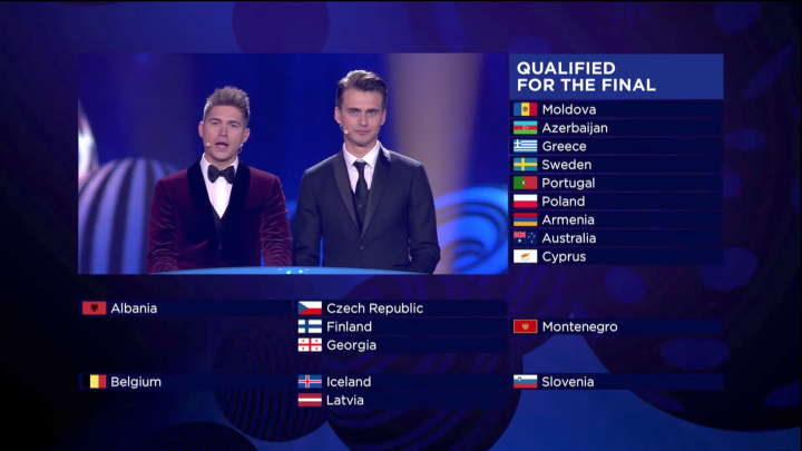 EUROVISION 2017: Moldova s-a calificat în finala concursului de la Kiev. Vezi prestația băieților de la SunStroke Project