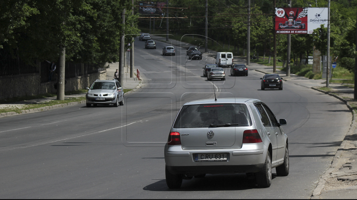 InfoTrafic: Străzile pe care se circulă cu dificultate