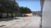 Momentul în care un kamikaze SE ARUNCĂ ÎN AER la mausoleul fondatorului Republicii Islamice Iran (VIDEO)