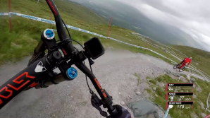 Sărituri, adrenalină şi viteză la Campionatul Mondial de Mountain Bike, proba de coborâre