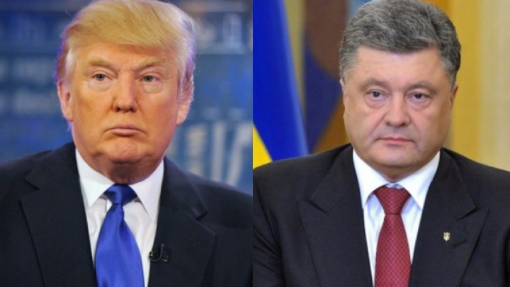 Poroşenko s-a întâlnit cu Trump: Am avut discuții fructuoase în trecut, ele vor continua astăzi