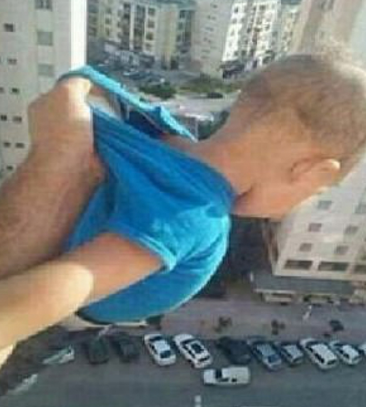 Gest tulburător! De ce a fost în stare un tată, pentru a aduna 1.000 de like-uri pe Facebook (FOTO)