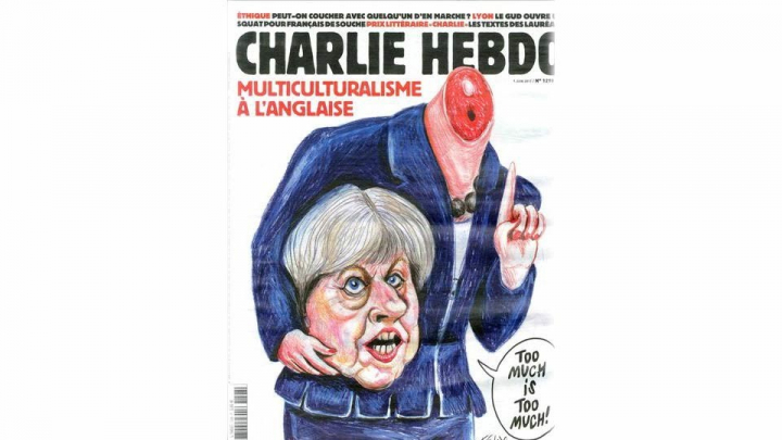 SCANDALOS! Charlie Hebdo a stârnit revolte după publicarea unei caricaturi cu victimele atacului de la Londra (FOTO)