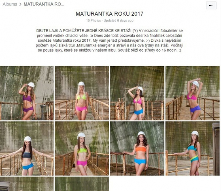 O centrală nucleară organizează un concurs de bikini pe facebook. Care este scopul (FOTO)