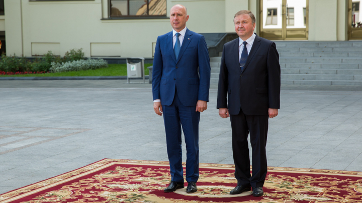 Moldova, partener economic principal al Belarusului. Premierul Pavel Filip, în vizită oficială la Minsk