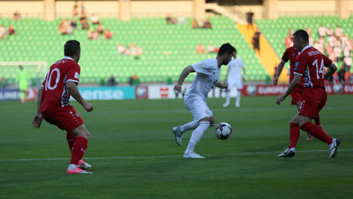 Moldova, fără victorie în preliminariile Campionatului Mondial din 2018, după ce a făcut egalitate cu Georgia (FOTO)