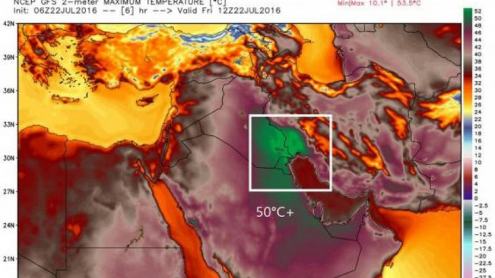 Țara care se sufocă de caniculă. Au fost înregistrate 54 de grade Celsius