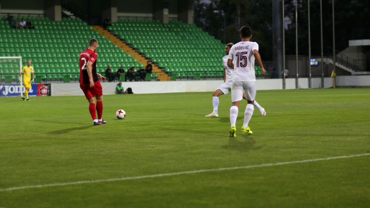 Liga Europei: Zaria Bălți a învins cu 2-1 formaţia bosniacă FC Sarajevo (FOTOREPORT)