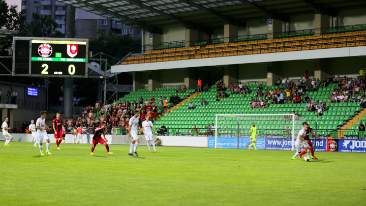 Liga Europei: Zaria Bălți a învins cu 2-1 formaţia bosniacă FC Sarajevo (FOTOREPORT)