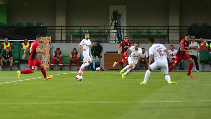 Liga Europei: Zaria Bălți a învins cu 2-1 formaţia bosniacă FC Sarajevo (FOTOREPORT)