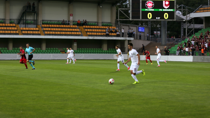 Liga Europei: Zaria Bălți a învins cu 2-1 formaţia bosniacă FC Sarajevo (FOTOREPORT)