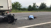 GRAV ACCIDENT pe traseul Chişinău-Leuşeni. Un motociclist a murit pe loc (VIDEO)