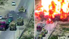 Un soldat egiptean a trecut cu tancul peste o mașină-capcană, plină cu explozibil (VIDEO)