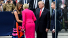 Moment jenant. Trump este lăsat cu mâna întinsă de soţia preşedintelui polonez (VIDEO)