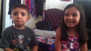 REACŢIILE savuroase ale unor copii atunci când află că vor avea un frate (VIDEO)