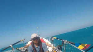 Record mondial pe Marea Negră. În cât timp au ajuns de la malul românesc pe cel al Georgiei (VIDEO)