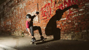 Show pe o stradă din San Francisco. Un băiat s-a distrat de minune combinând două sporturi extreme