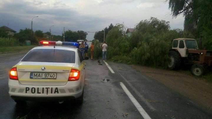 Furtuna din această seară a făcut RAVAGII în mai multe raioane ale ţării (FOTO/VIDEO)