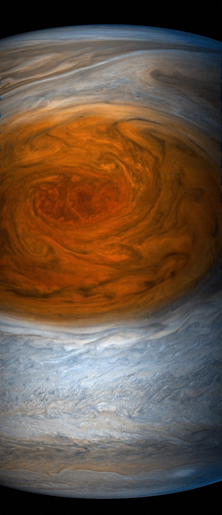 Imagini spectaculoase! "Marea Pată Roşie" de pe Jupiter, mister dezlegat de NASA