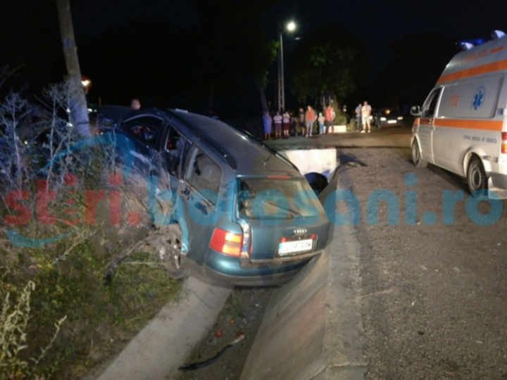 Accident GRAV la Botoșani. Un copil de 3 ani și patru adulți, băgați în spital de o călugăriță neatentă (FOTO)