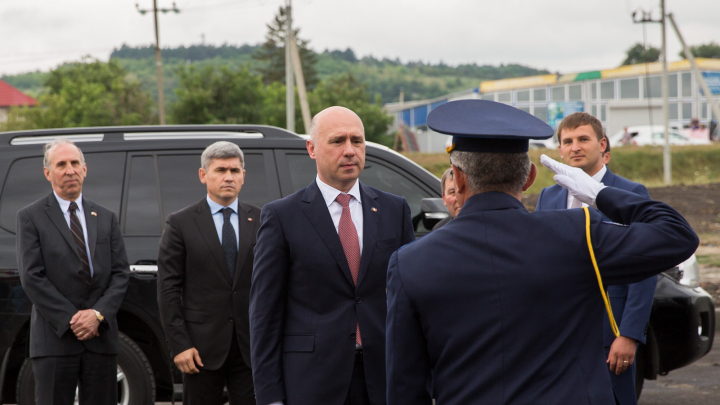 Premierul Pavel Filip a participat la inaugurarea postului de Salvatori și Pompieri din Cimișlia (FOTO)