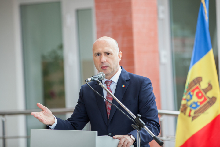 Premierul Pavel Filip a participat la inaugurarea postului de Salvatori și Pompieri din Cimișlia (FOTO)