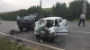 O Volga s-a facut praf într-o curbă! Şase persoane au fost rănite în urma unui GRAV accident pe șoseaua Orhei-Rezina