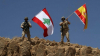 Gest de solidaritate. Soldații libanezi au ridicat drapelul Spaniei pe un deal eliberat de sub controlul jihadiştilor
