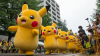Peste 100 de Pikachu au dansat pe străzile din Japonia, în cadrul festivalului dedicat jocului Pokemon Go