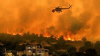 Incendii devastatoare în Grecia. Pompierii luptă pentru a evita răspândirea flăcărilor