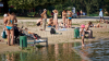 CANICULA, combătută la plaje și piscine: Sute de moldoveni au parte de distracţii la plaja de la Vadul lui Vodă
