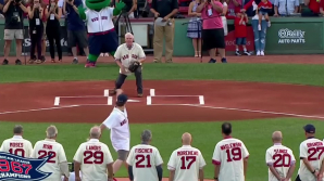 O fază "amuzant de dureroasă" înaintea unui meci de baseball